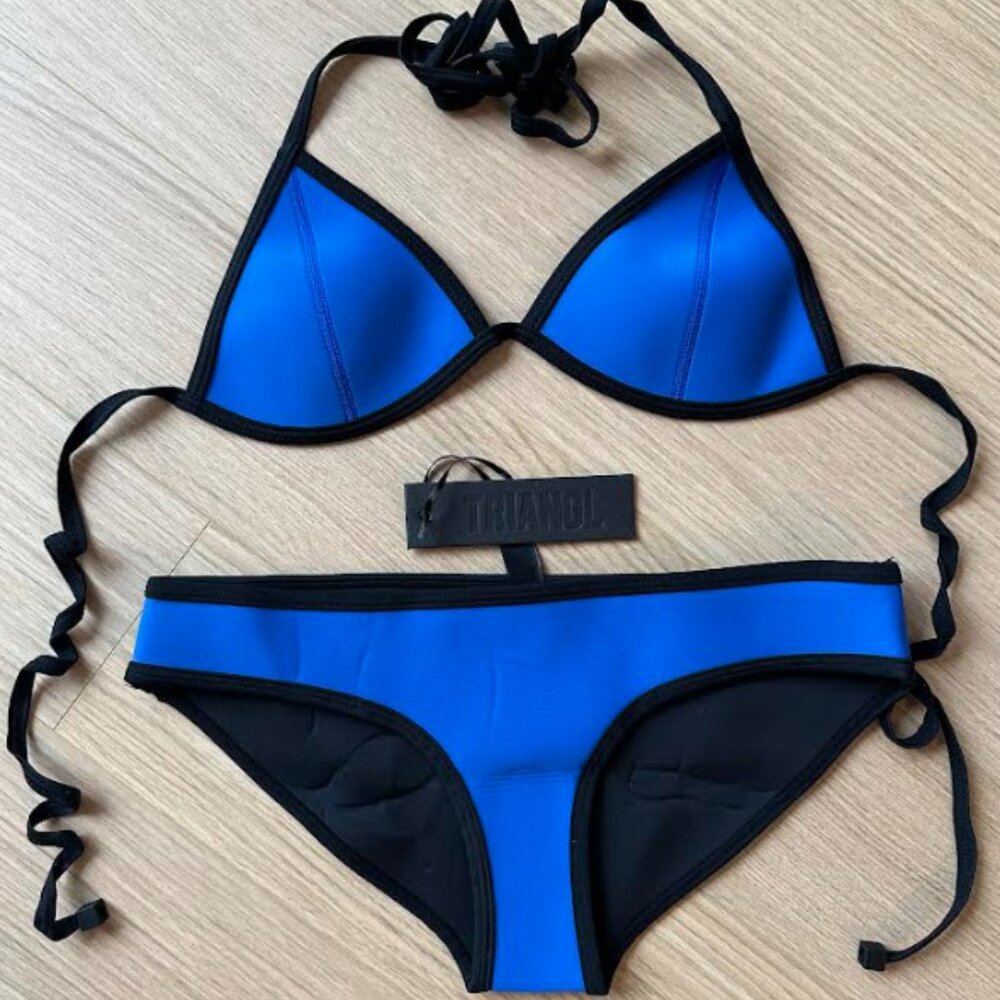 Triangl Gem Bikini Set in Blue - Brand new.